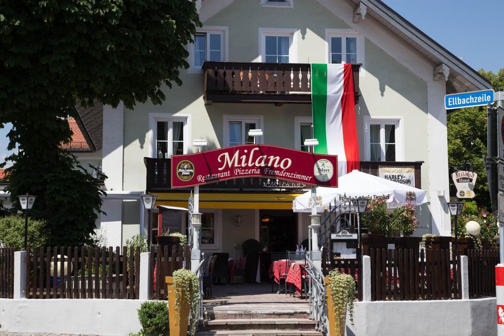 Hotel Ristorante Milano Bad Tölz Exterior foto